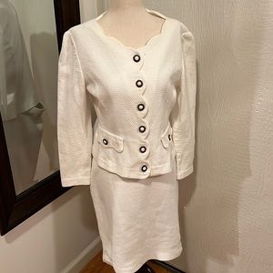 Adrienne Vittadini Blazer and Skirt